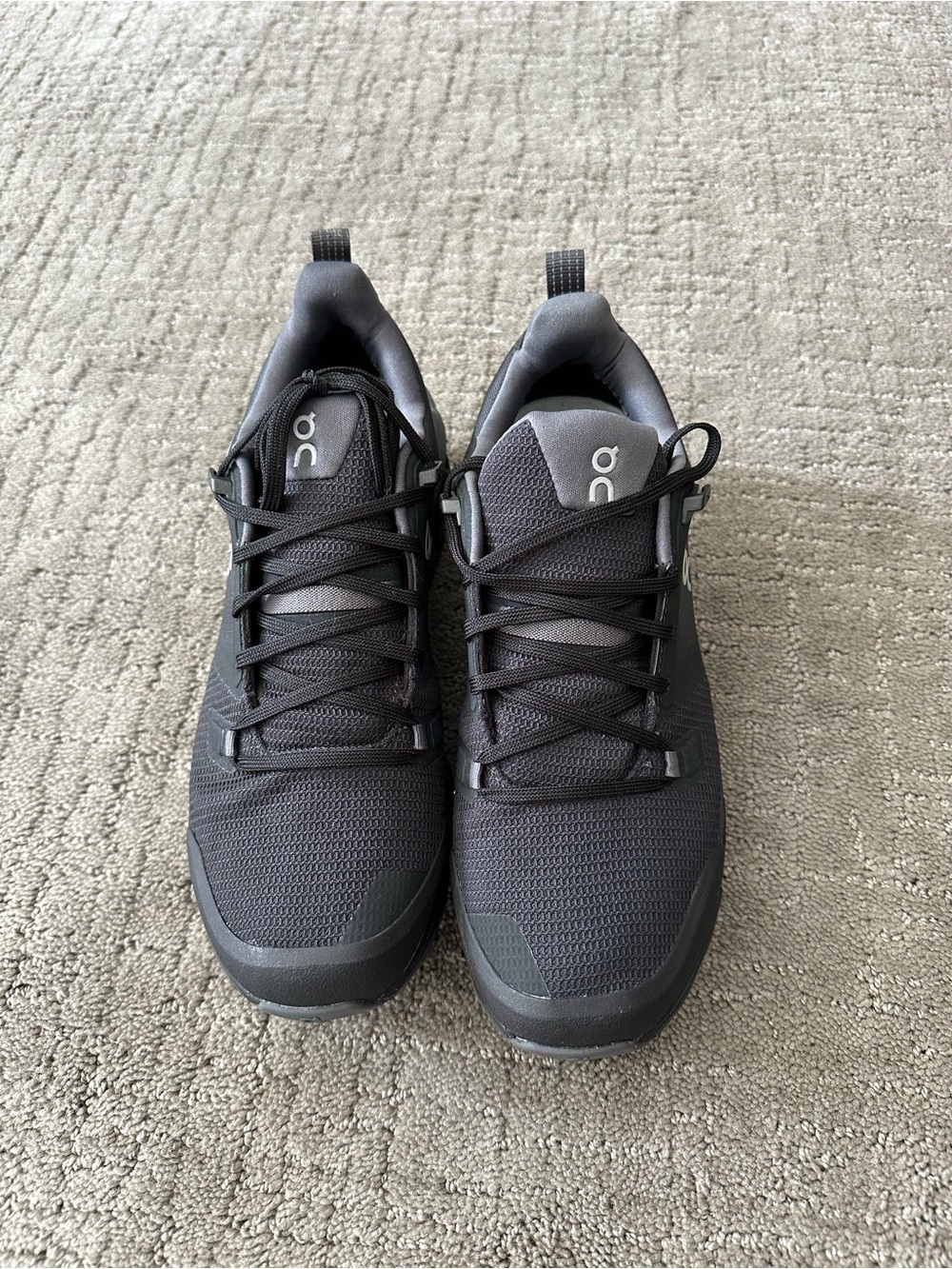 On Running Black Waterproof Hiking Shoes Sneakers Women’s 8.5 Brand New